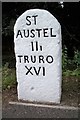 Old Milestone by the A390, near Tregrehan