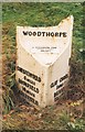 Old Milepost by the A61, north of Clay Cross