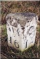 Old Milestone by the A68, north of High Alderheads