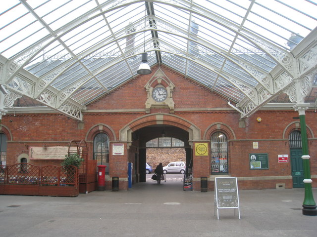 The main entrance, Tynemouth Station