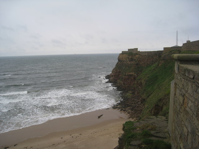 Short Sands and the headland, Tynemouth