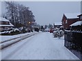 SP9211 : Mortimer Hill, Tring in the snow by Rob Farrow