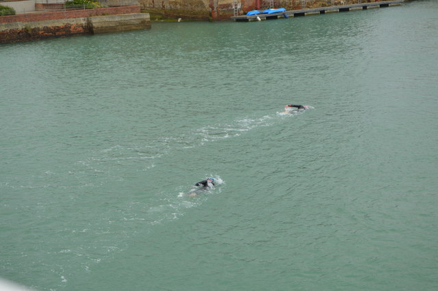 Openwater swimmers, River Arun