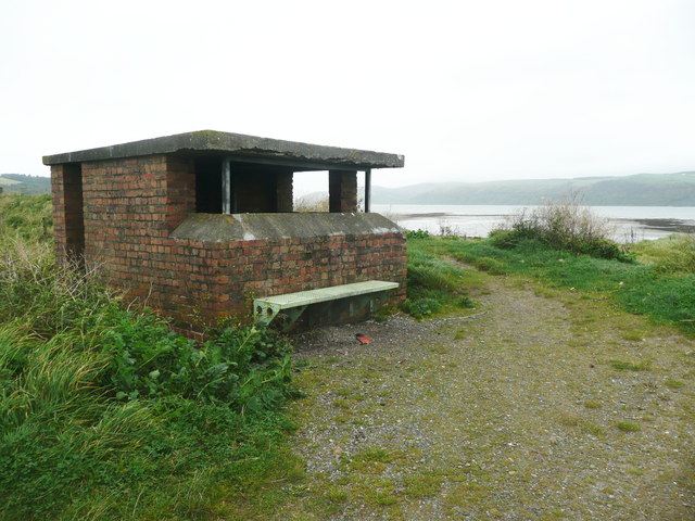 Wartime lookout post, Loch Ryan, Kirkcolm