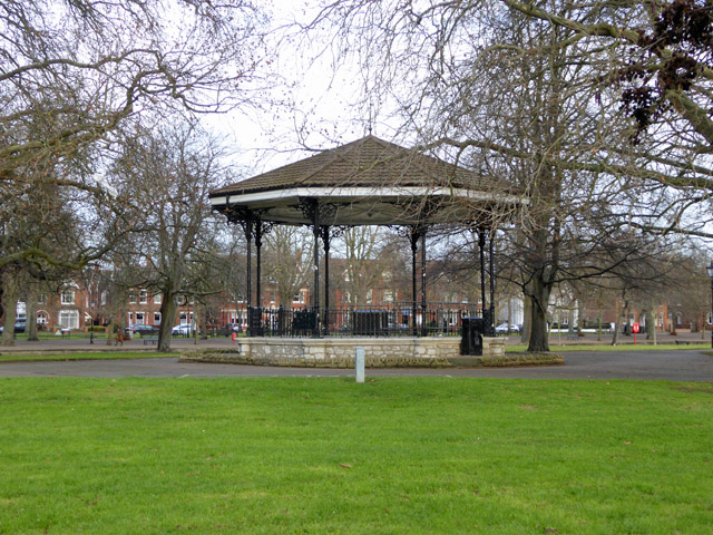 Bandstand, Mill Meadows, Bedford