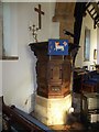 St Mary Magdalene, Balscote: pulpit