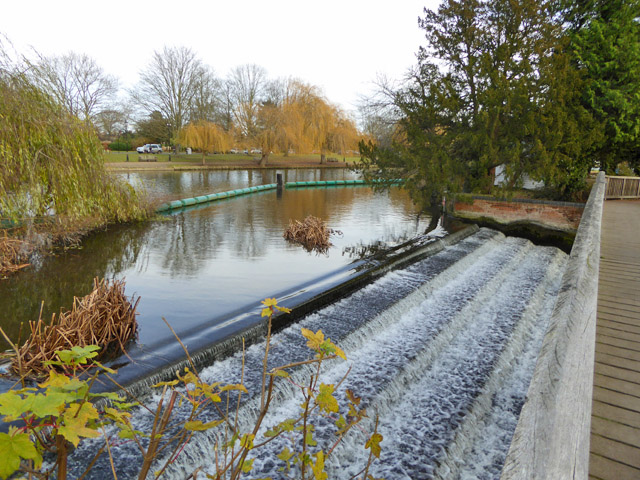 Weir on Great Ouse, Bedford