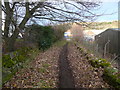 Halifax FP247 approaching an industrial estate road