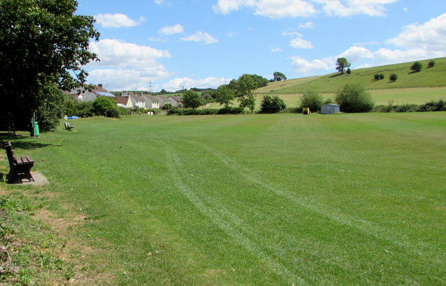 East side of a recreation ground, Westerleigh