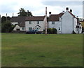 Maypole on the village green, Iron Acton