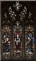 SK7081 : Stained glass window, St Swithun's church, Retford by Julian P Guffogg
