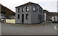 Grey house on a Tynewydd corner