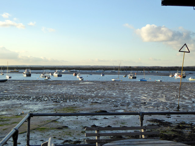 View from outside Dabchicks Sailing Club