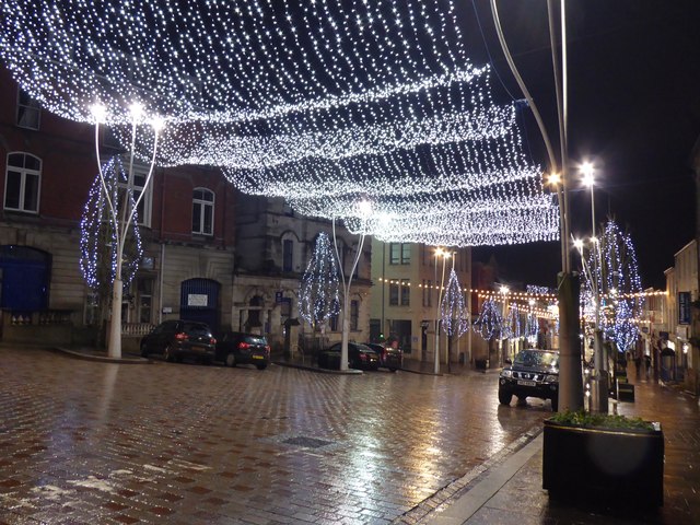 Festive lights, Omagh