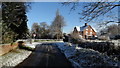 On Colley Ln as it reaches the A533 near Sandbach