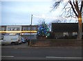 Christmas tree on Iver High Street