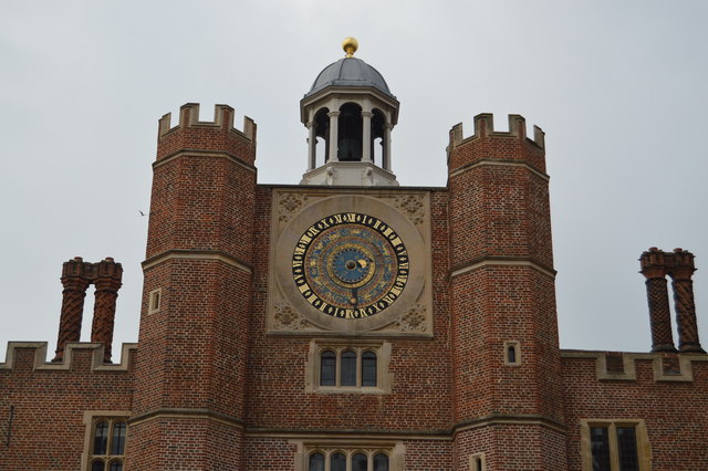 Hampton Court Palace - clock tower
