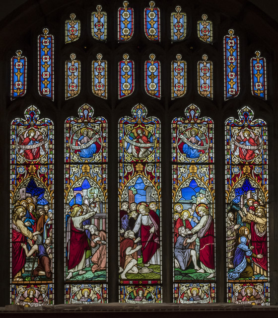 Stained Glass Window, St Swithun's... © Julian P Guffogg :: Geograph ...