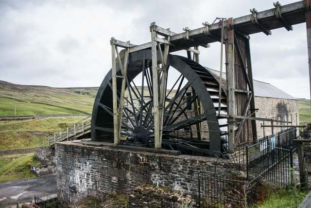 Water wheel at Killhope Lead Mine Museum © Ian Knox cc-by-sa/2.0 ...