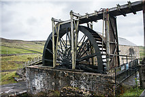 NY8242 : Water wheel at Killhope Lead Mine Museum by Ian Knox
