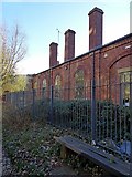 SE2833 : Former railway workshops, Grainger's Way by Alan Murray-Rust