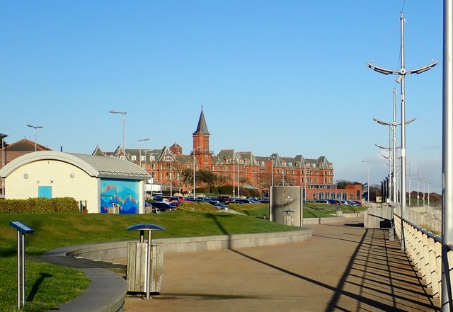The northern end of Newcastle's Promenade