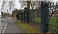 Gates from the former Leicester Cattle Market