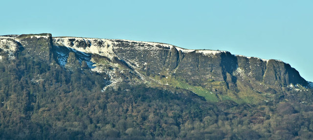 Snow on the Cave Hill, Belfast - December 2017(2)