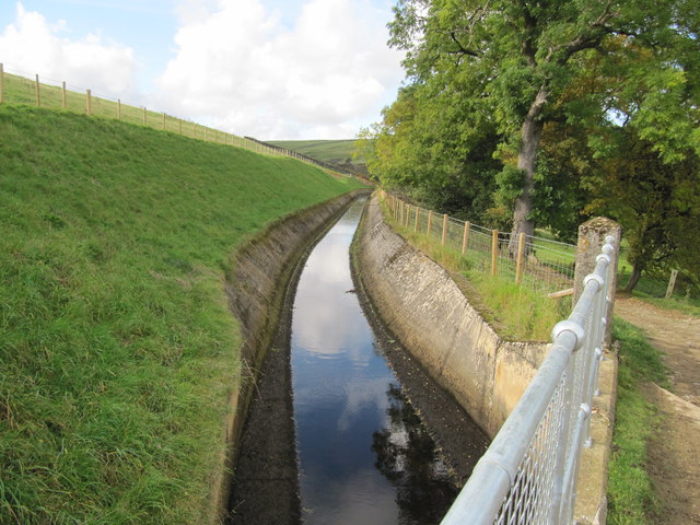 Man made water channel