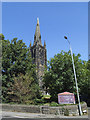 Spire of Holy Innocents church, Thornhill Lees