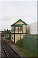 Signal box near Leeming Bar Station