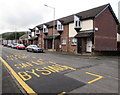 Distinctive row of houses, Trealaw Road, Trealaw