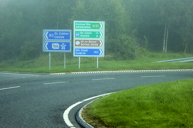 N51/M3 roundabout at Junction 9 (Navan)