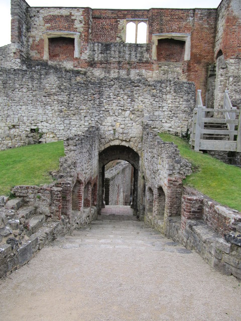 Entrance to Farnham Castle Keep