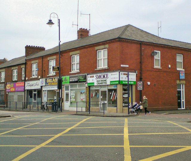 Shops on Hyde Road