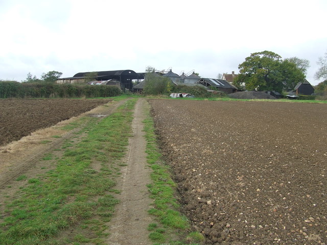 Track Leading To Thurston's Farm