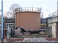 SO8754 : Worcestershire Royal Hospital, demolition site by Chris Allen