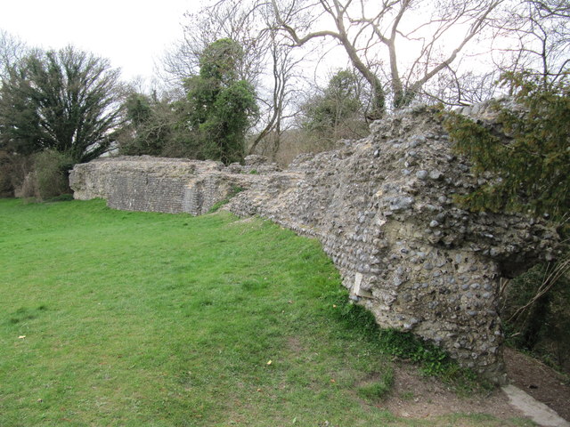Curtain Wall of Bramber Castle