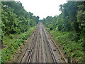 Railway towards Reading