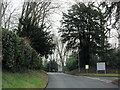 Passing Entrance to Hindlip Park Hindlip