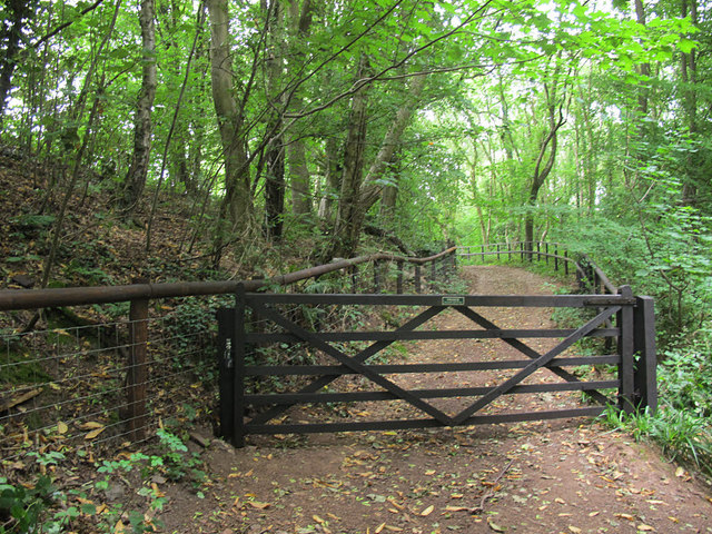 Private road in Leigh Woods © Stephen Craven :: Geograph Britain and ...