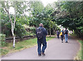 Footpath to Montpelier station