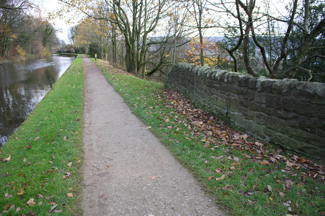 Parapet of bridge beside Leeds & Liverpool Canal