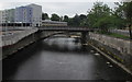SS9079 : Water Street bridge over the River Ogmore, Bridgend by Jaggery