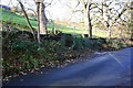 Bar House Lane at footpath junction