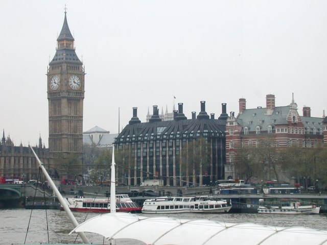 Portcullis House and the Victoria Embankment