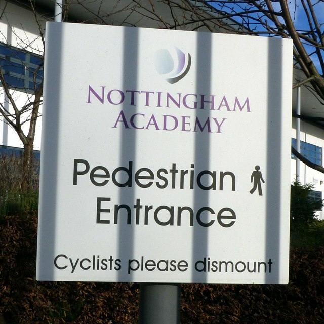 Pedestrian entrance  for cyclists?