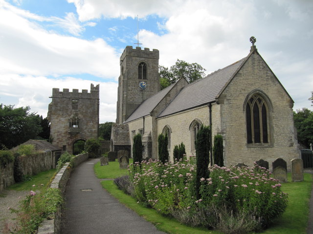 Church of St Nicholas and Marmion Tower, West Tanfield