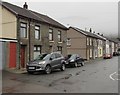 Houses at the southern end of Station Street, Treherbert