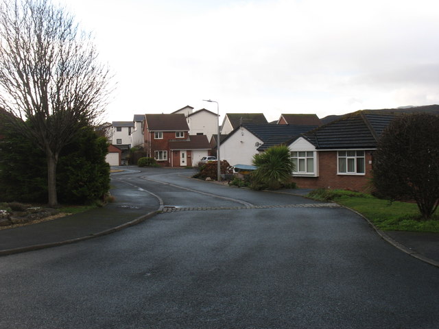 Traeth Melyn street, in Deganwy